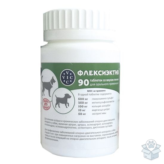 ВИК: Флексиэктив, для собак, 90 табл.