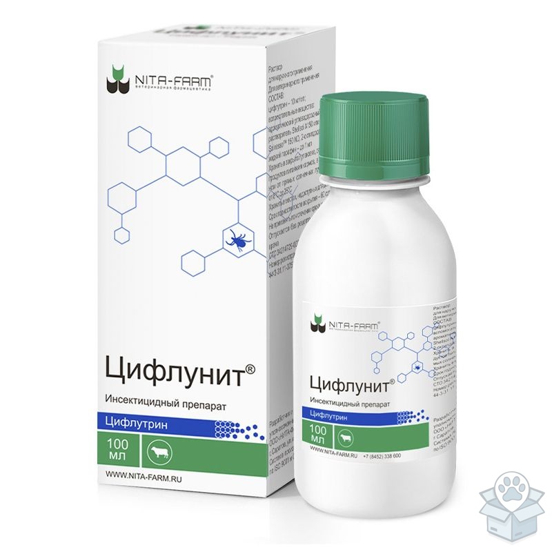 Нита-фарм: Цифлунит, 100 мл