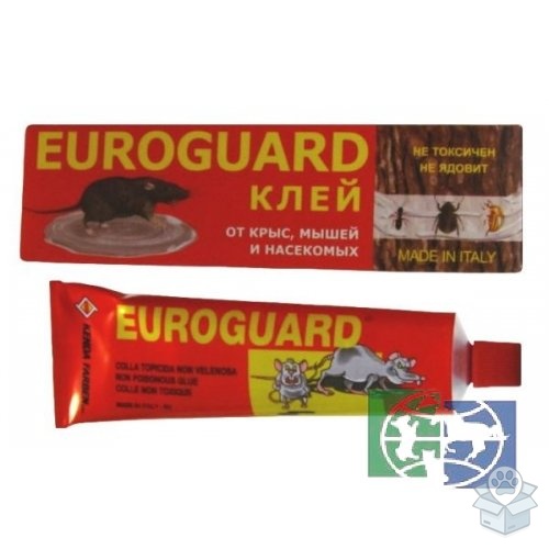 Клей EG euroguard для отлова грызунов, насекомых, 135 гр.