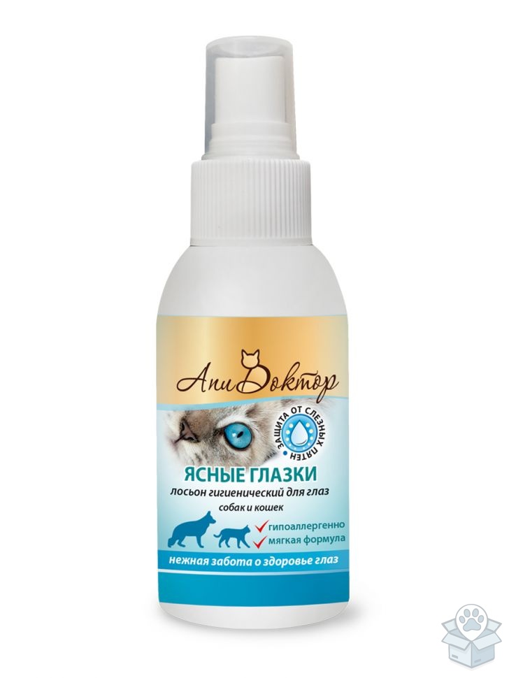 Пчелодар: Лосьон для глаз "Ясные глазки" для собак и кошек, 100 мл