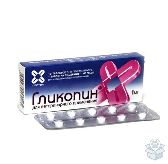 Пептек: Гликопин, 10 таб./уп