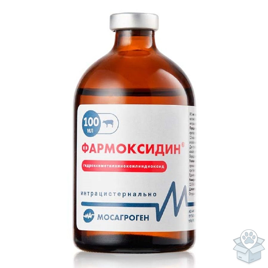 Мосагроген: Фармоксидин 1%, раствор для инъекций, 100 мл