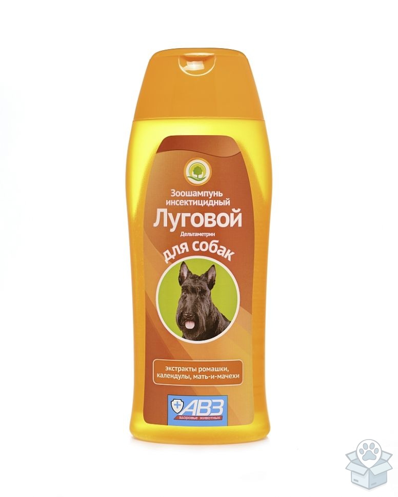 АВЗ: "Луговой" шампунь от блох для собак, 270 мл