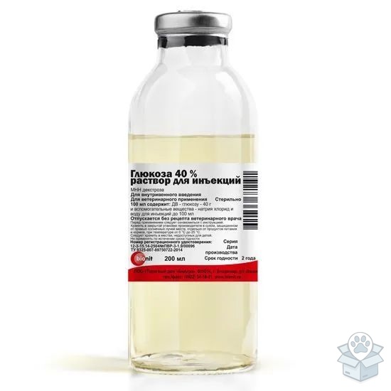 Bionit: Глюкоза 40%, 200 мл