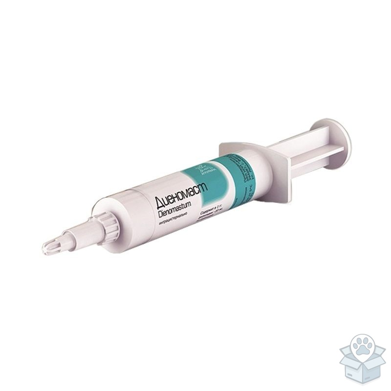 Агрофарм: Диеномаст, для коров, шприц-тюбик, 10 мл (2 дозы)