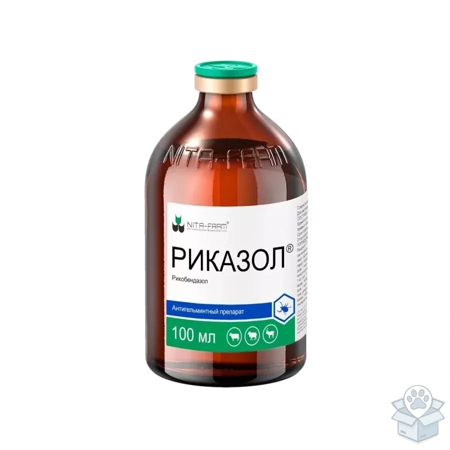 NitaFarm: Риказол, раствор для инъекций, 100 мл