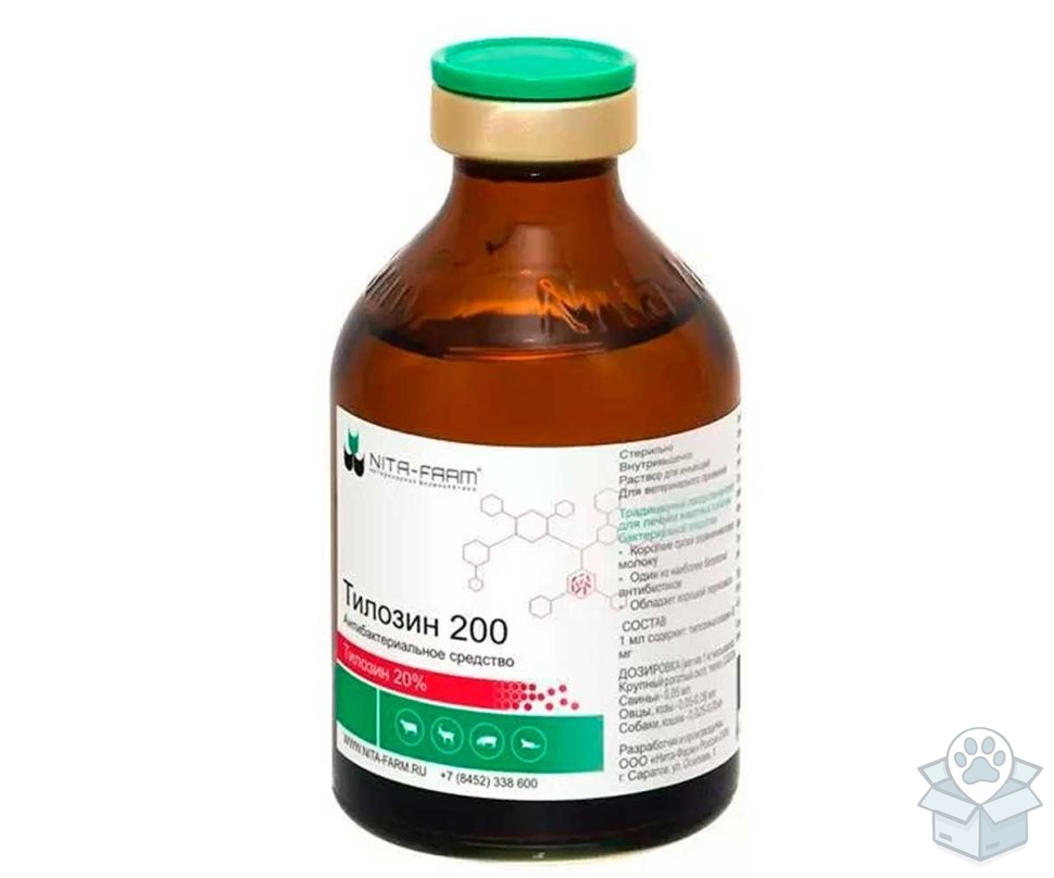 Nita farm: Тилозин 200, 50 мл