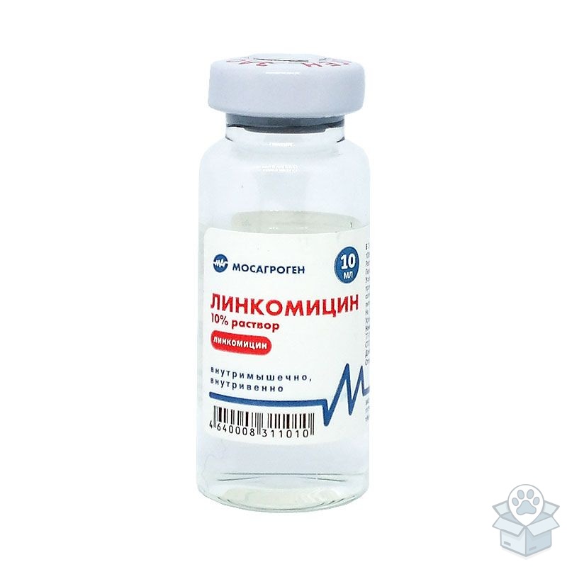 МосАгроГен: Линкомицин 10%, раствор для инъекций, 10 мл