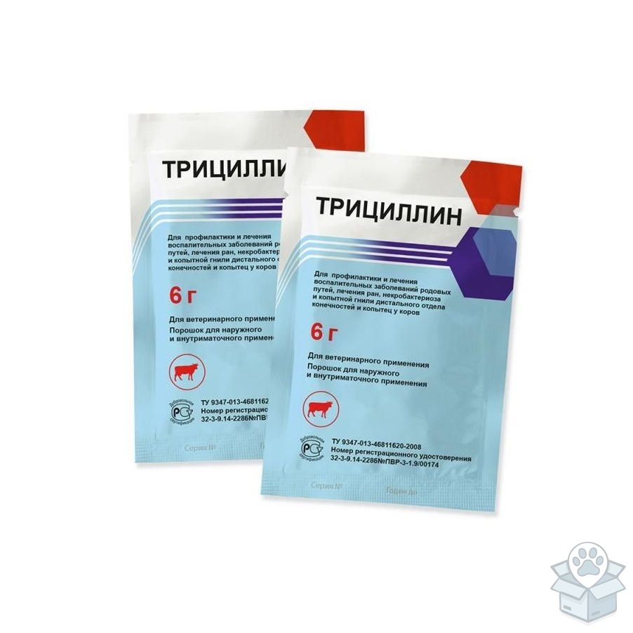 Асконт +: Трициллин, присыпка, 6 г