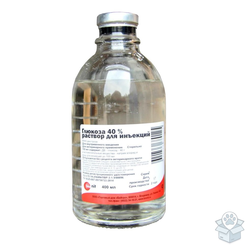 Bionit: Глюкоза 40%, 400 мл