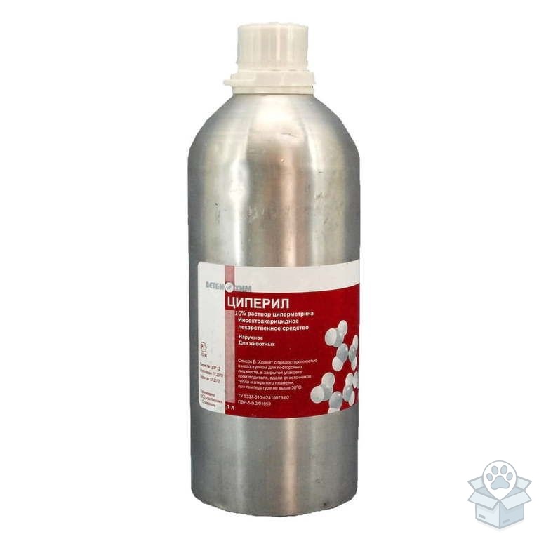 Ветбиохим: Циперил 10%, 1 л