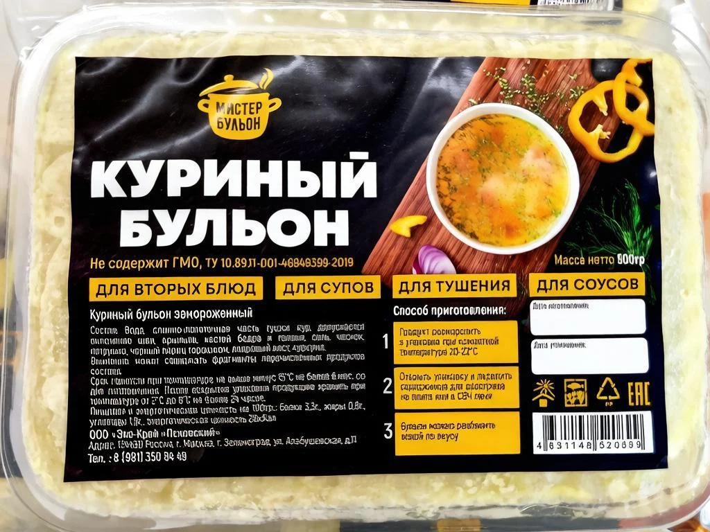Настоящий куриный бульон оптом