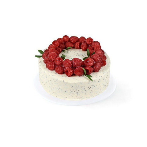 Торт «Маковый с ягодой»