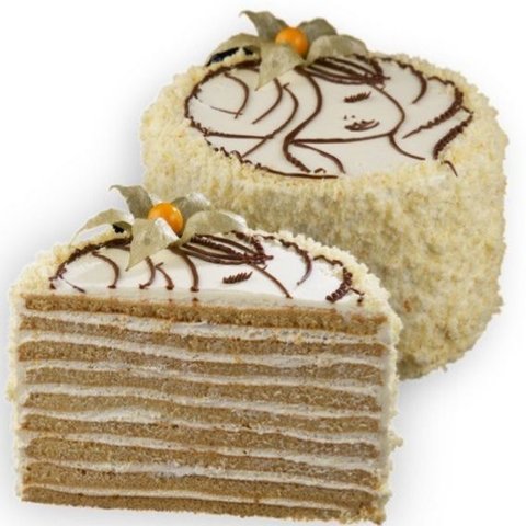 Торт «Молочная девочка»