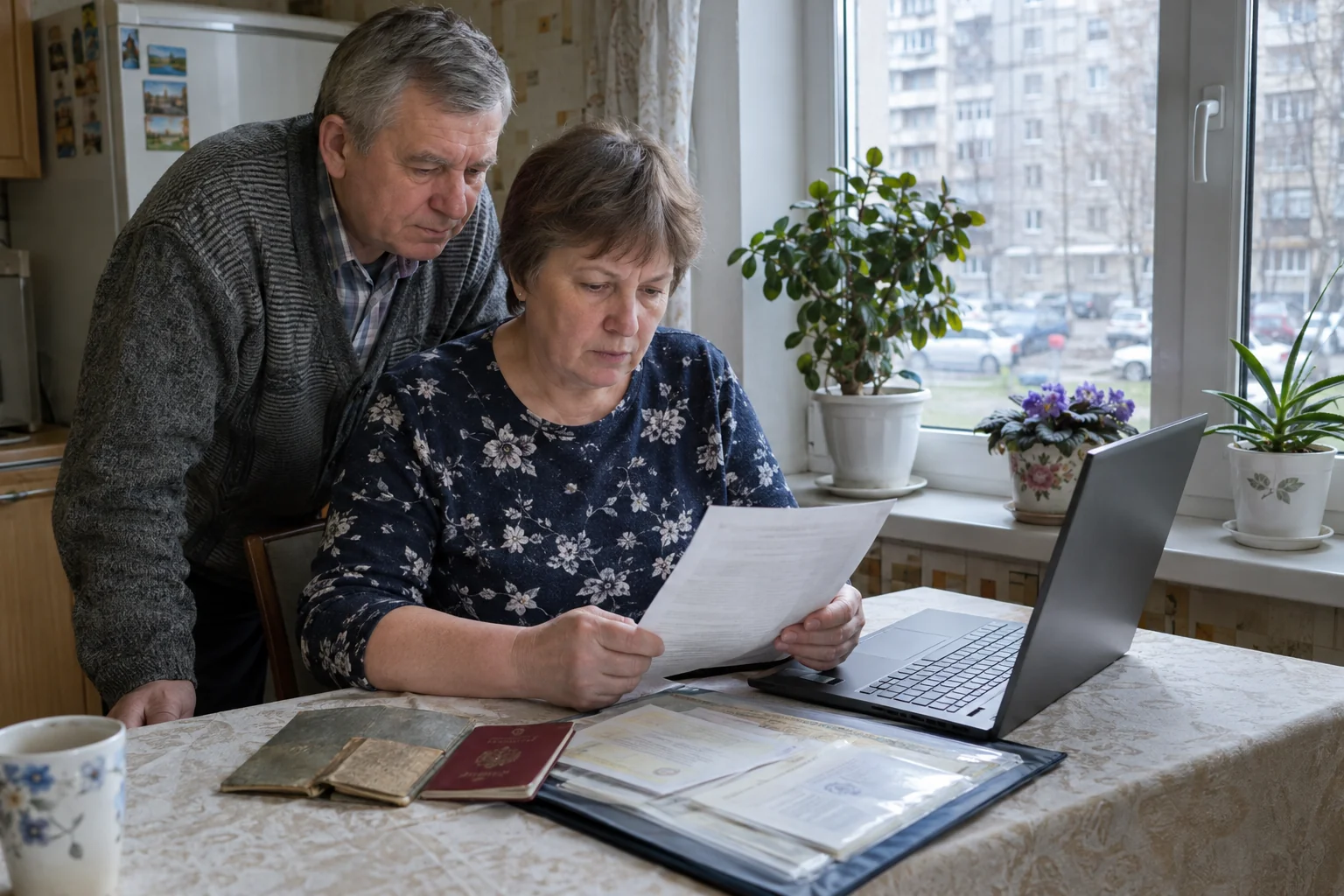 Заявление о назначении пенсии по старости: образец 2026, сроки подачи и рассмотрения