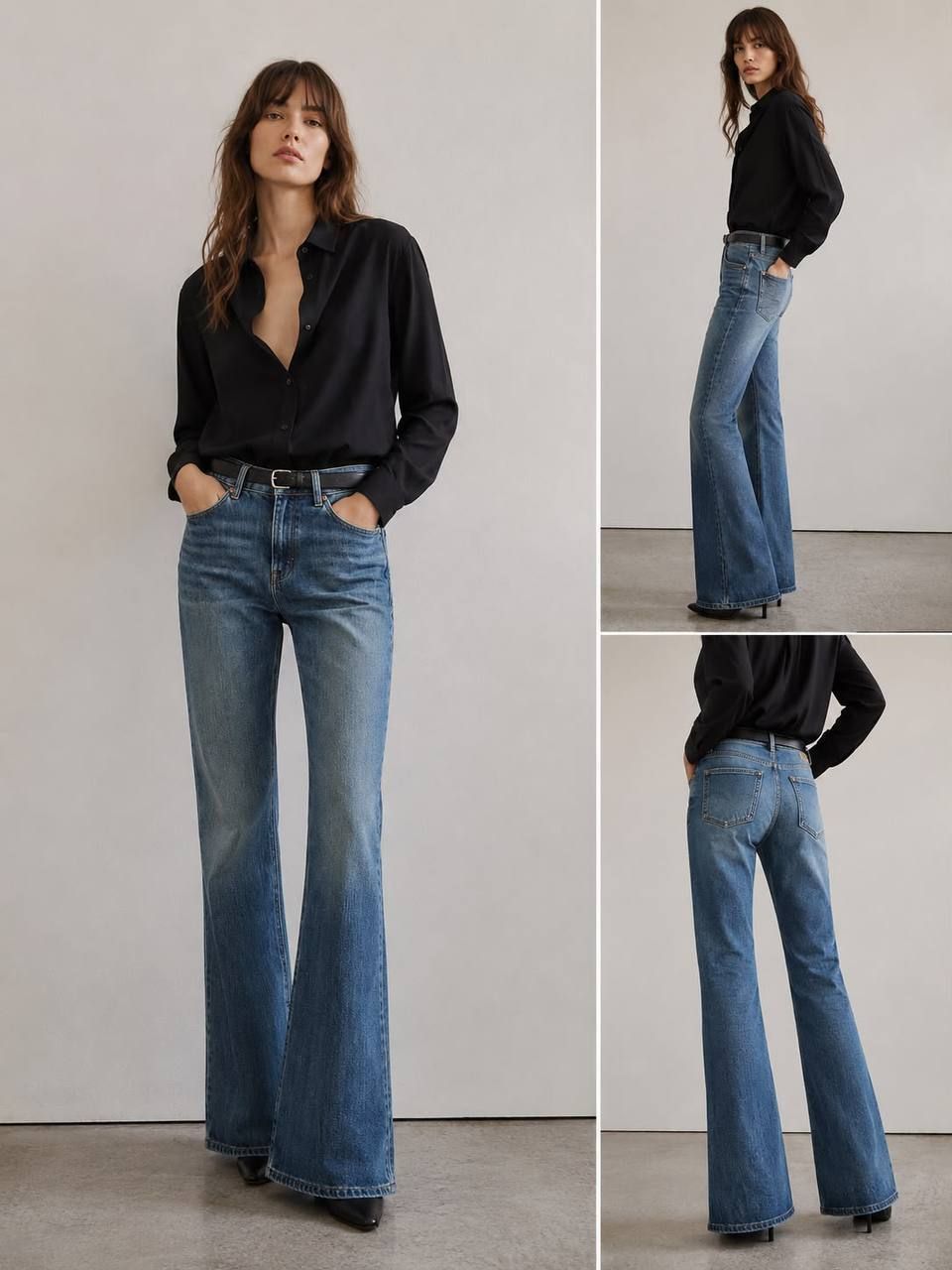 Джинсы/шорты YSL — модель 1603