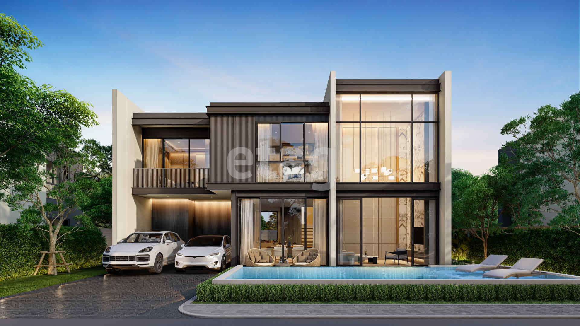 Коттеджный посёлок Highland Park Pool Villas Pattaya