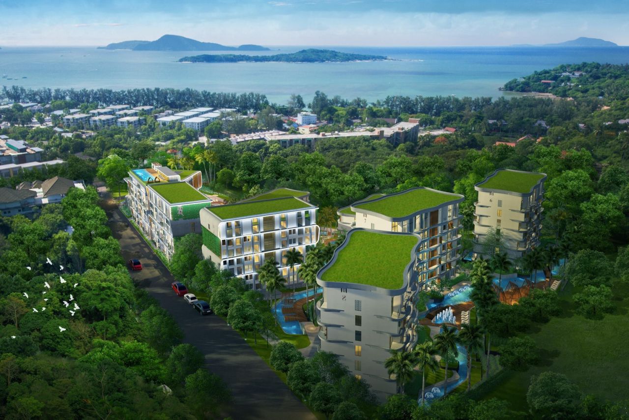 Апартаменты на острове Пхукет, Таиланд, 29 м²