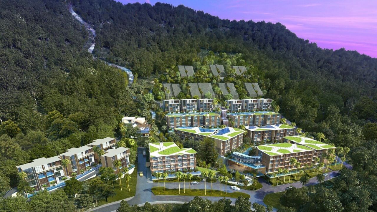 Апартаменты на острове Пхукет, Таиланд, 37.57 м²