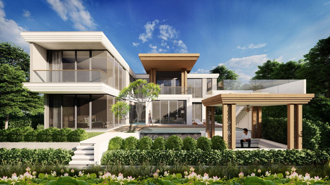 Вилла на пляже Банг Тао, Таиланд, 525 м²