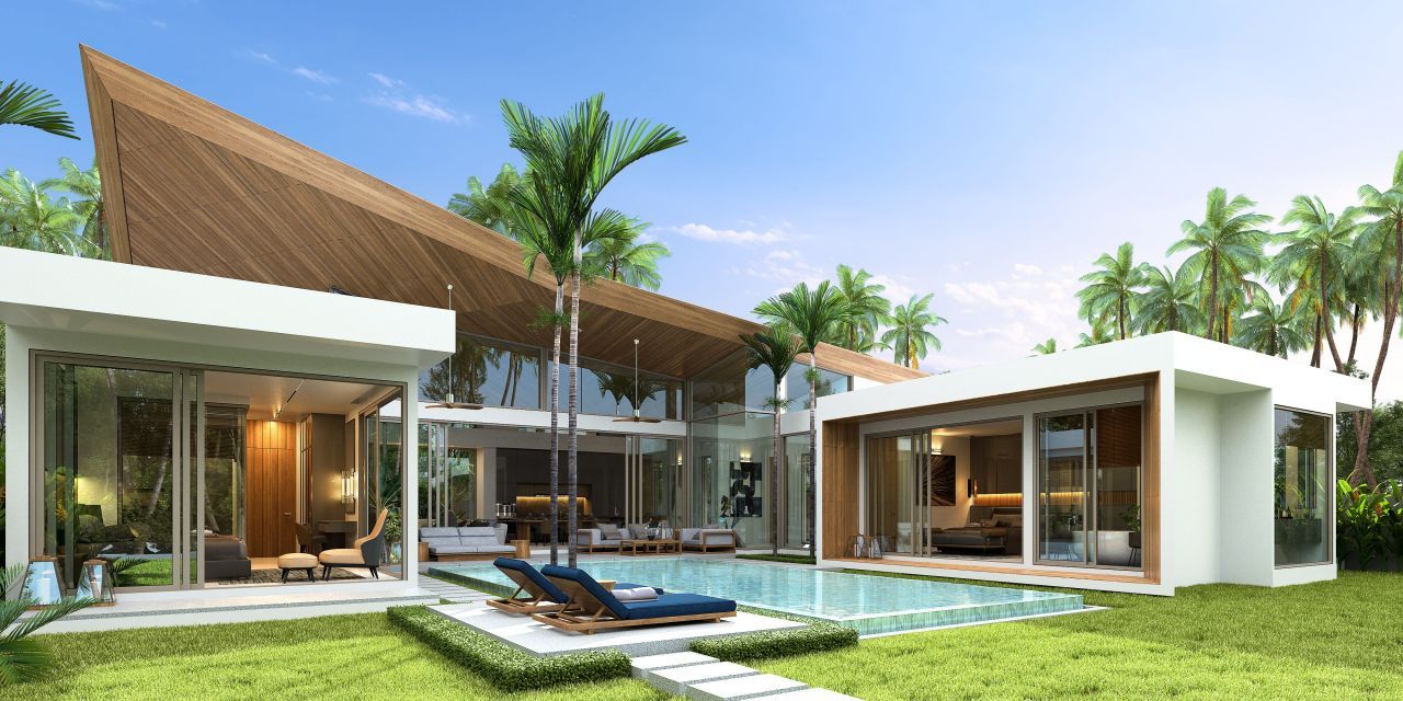 Вилла на острове Пхукет, Таиланд, 403.7 м²