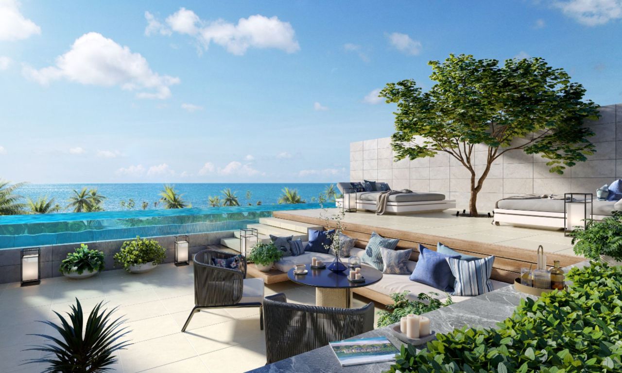 Вилла на пляже Банг Тао, Таиланд, 417 м²