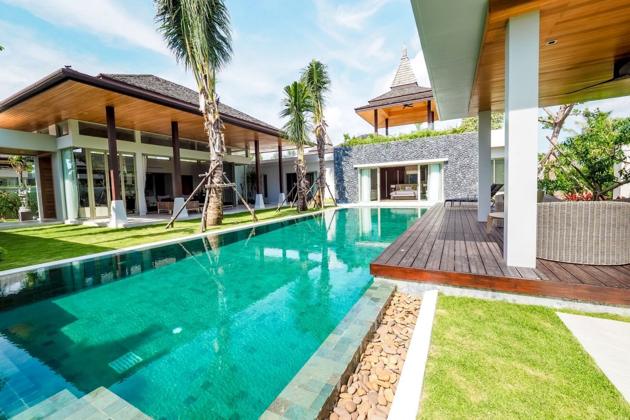Вилла на пляже Банг Тао, Таиланд, 420 м²