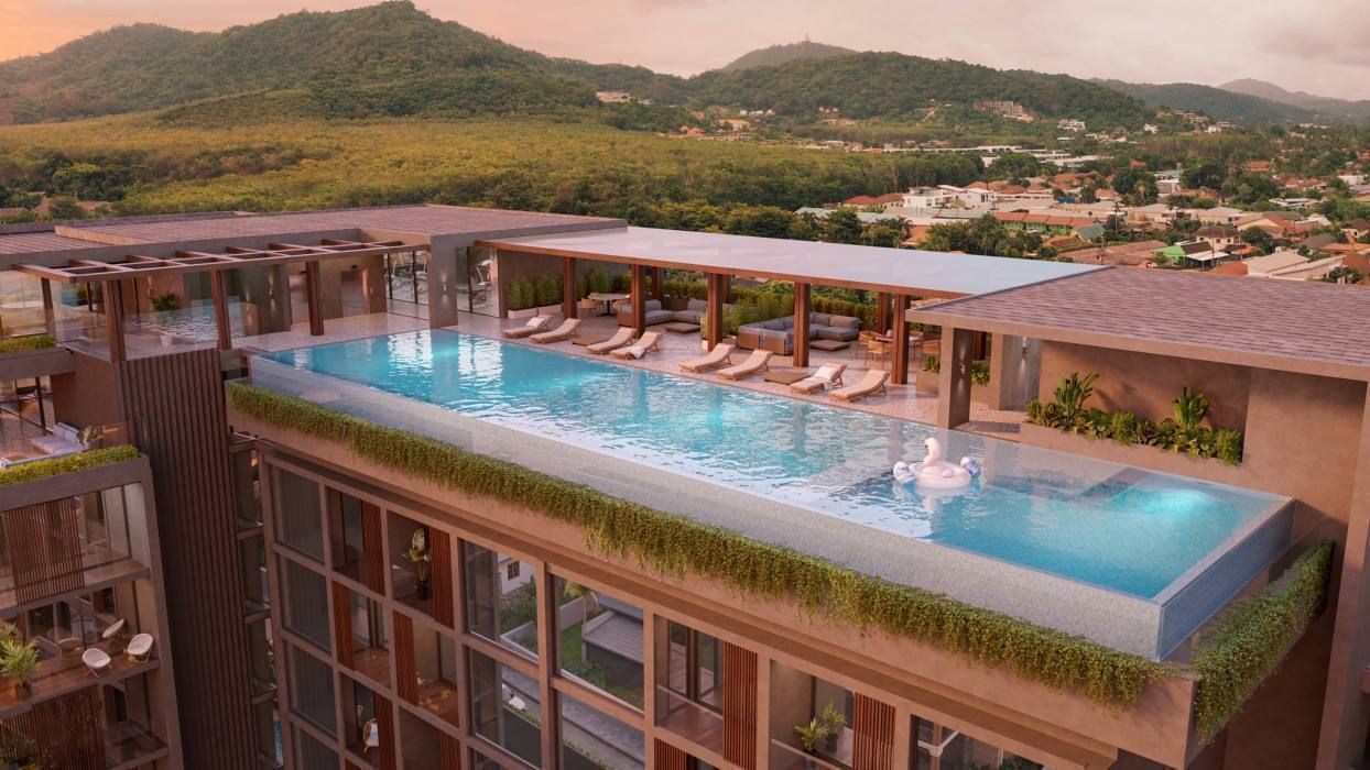 Апартаменты на острове Пхукет, Таиланд, 38 м²