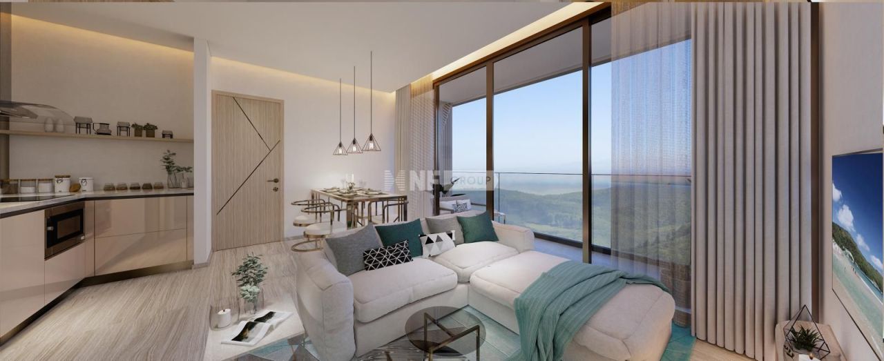 Апартаменты в Паттайе, Таиланд, 54 м²