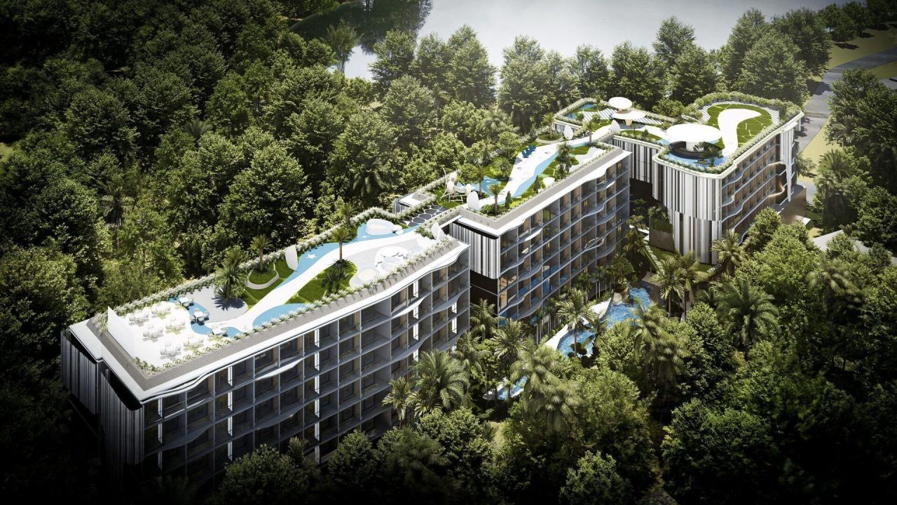Апартаменты на пляже Банг Тао, Таиланд, 34 м²