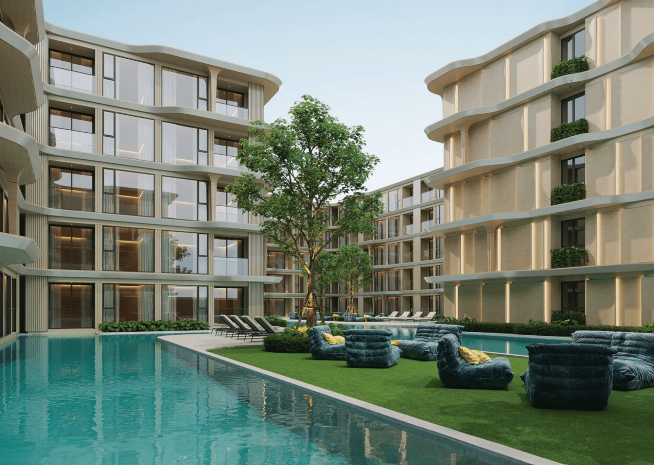 Апартаменты на Пхукете, Таиланд, 32 м²