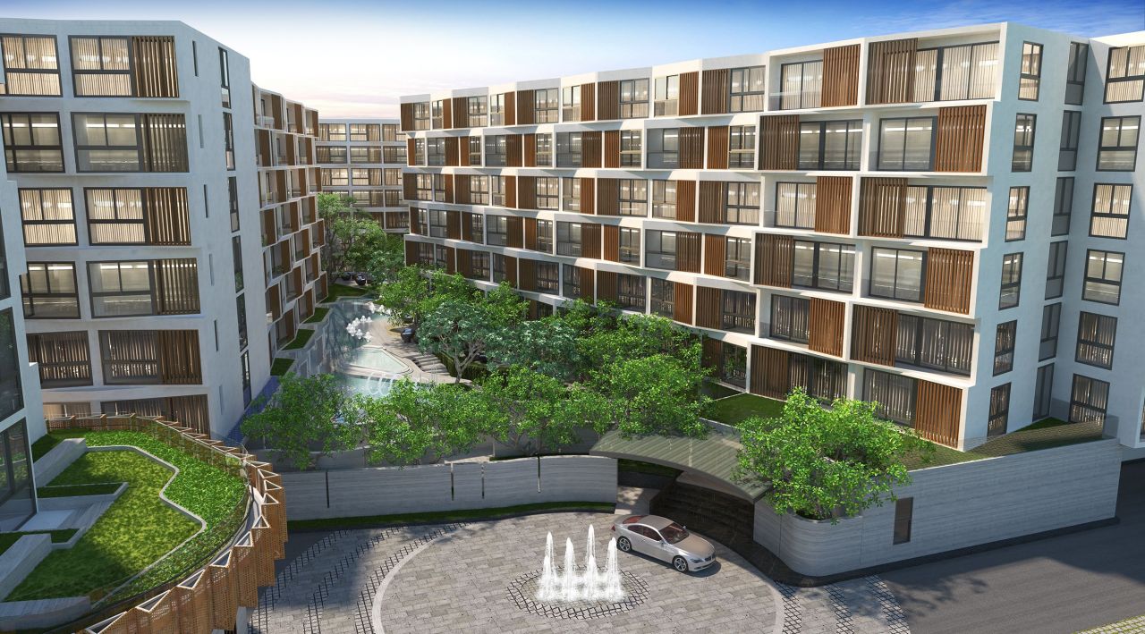 Апартаменты на Пхукете, Таиланд, 35.5 м²