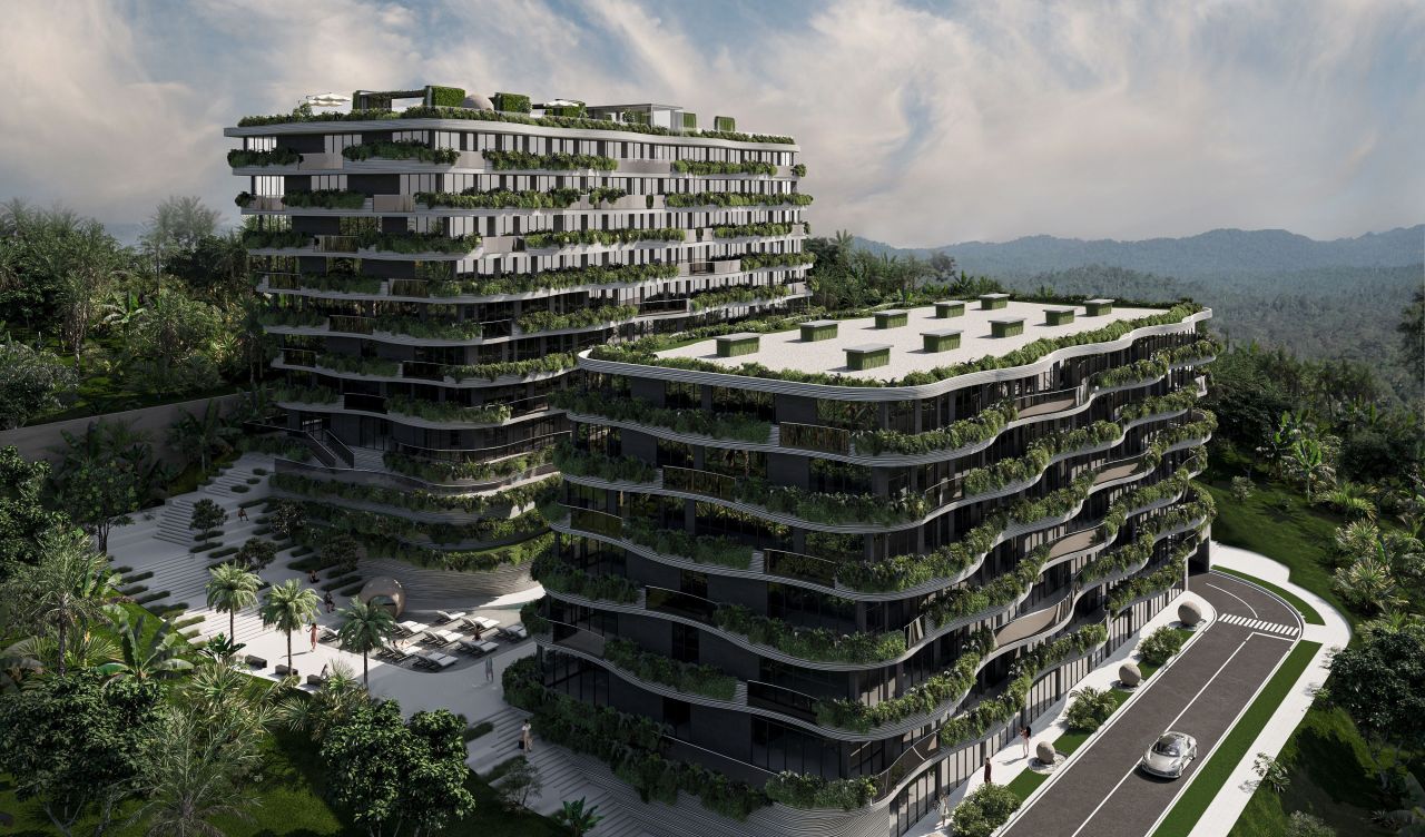 Апартаменты на Пхукете, Таиланд, 34 м²