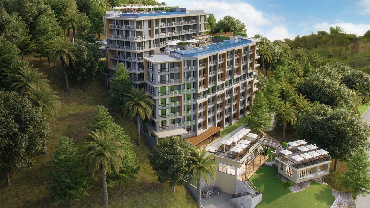 Апартаменты на Пхукете, Таиланд, 39 м²