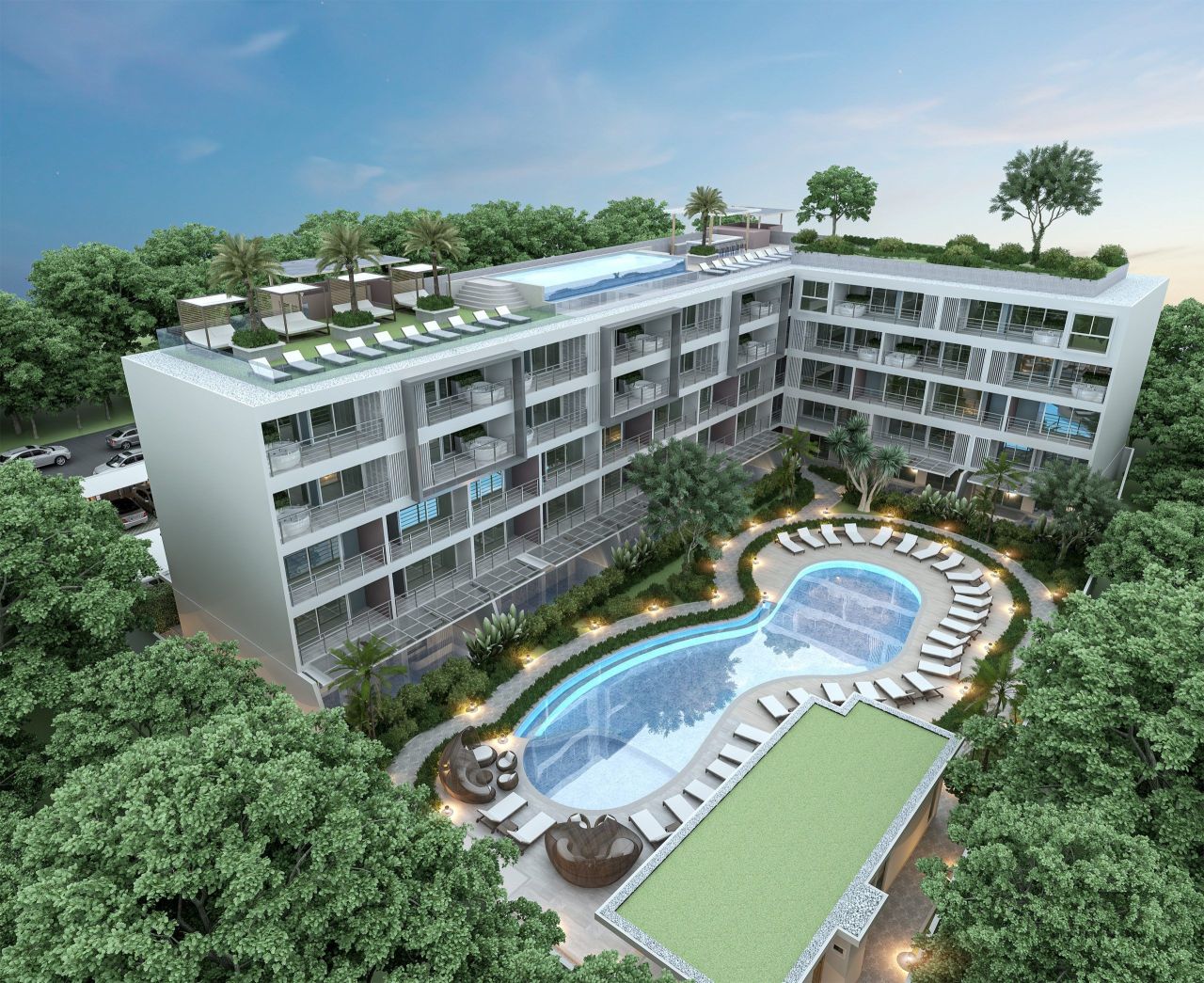 Апартаменты на острове Пхукет, Таиланд, 43 м²