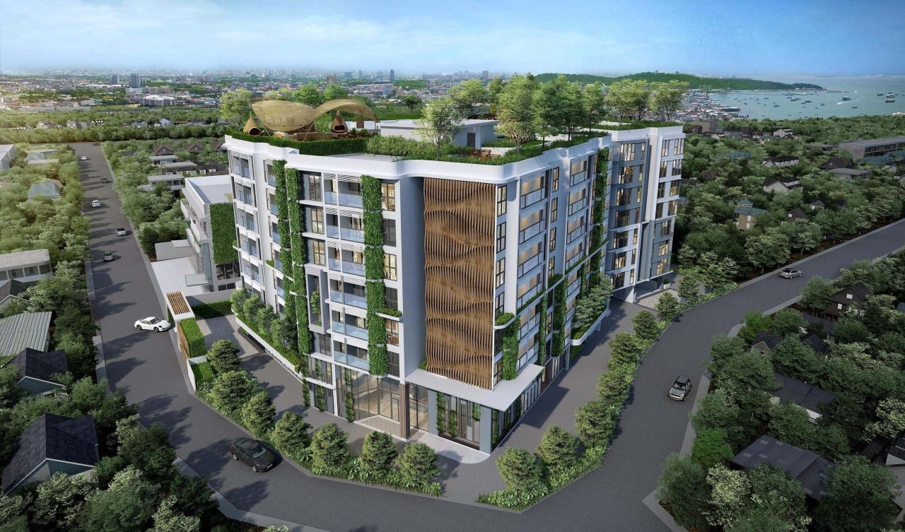 Апартаменты в Паттайе, Таиланд, 32 м²