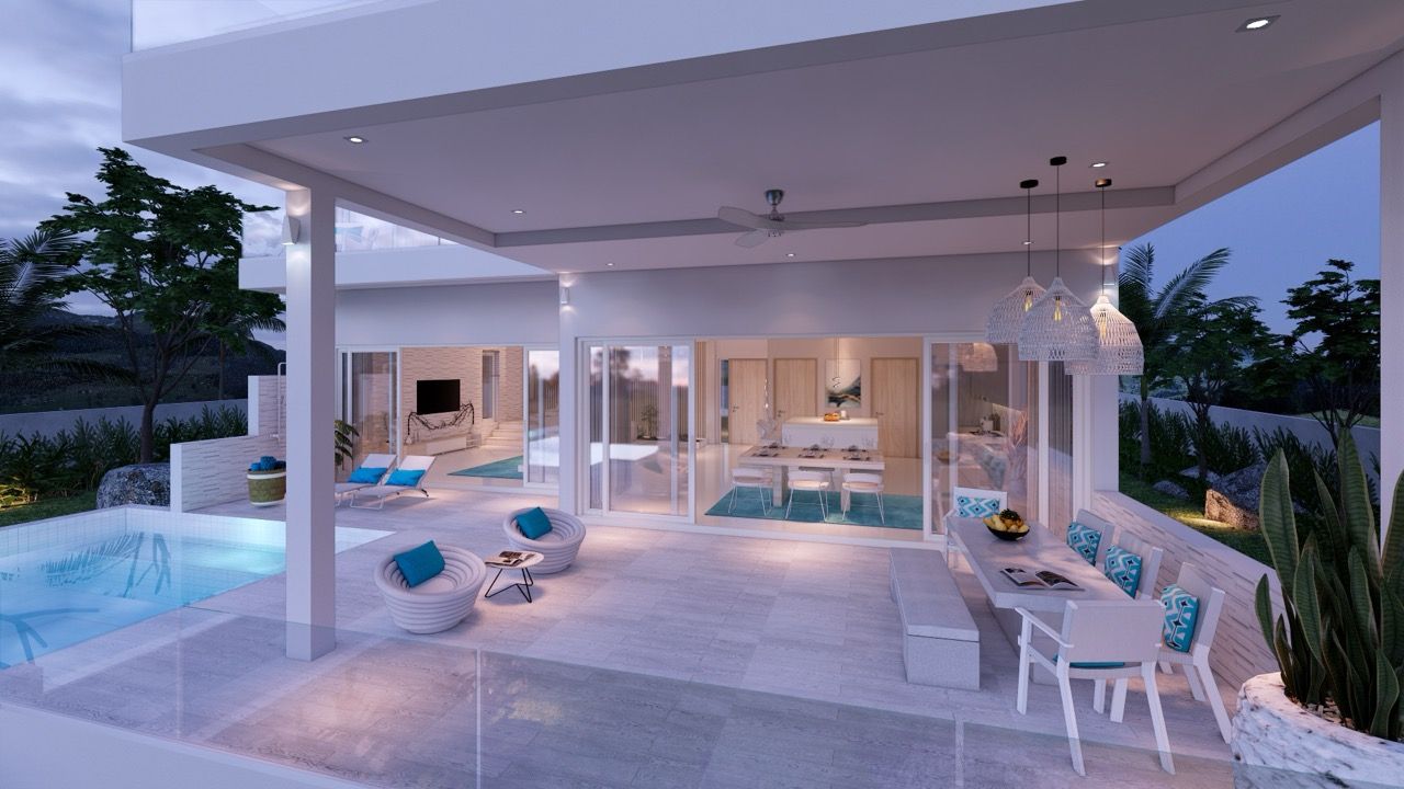 Вилла на Самуи, Таиланд, 370 м²
