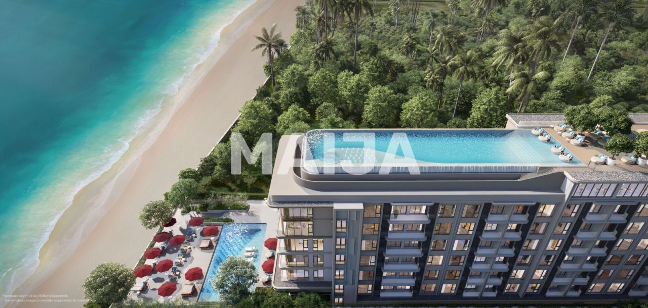 Апартаменты в Джомтьене, Таиланд, 47 м²