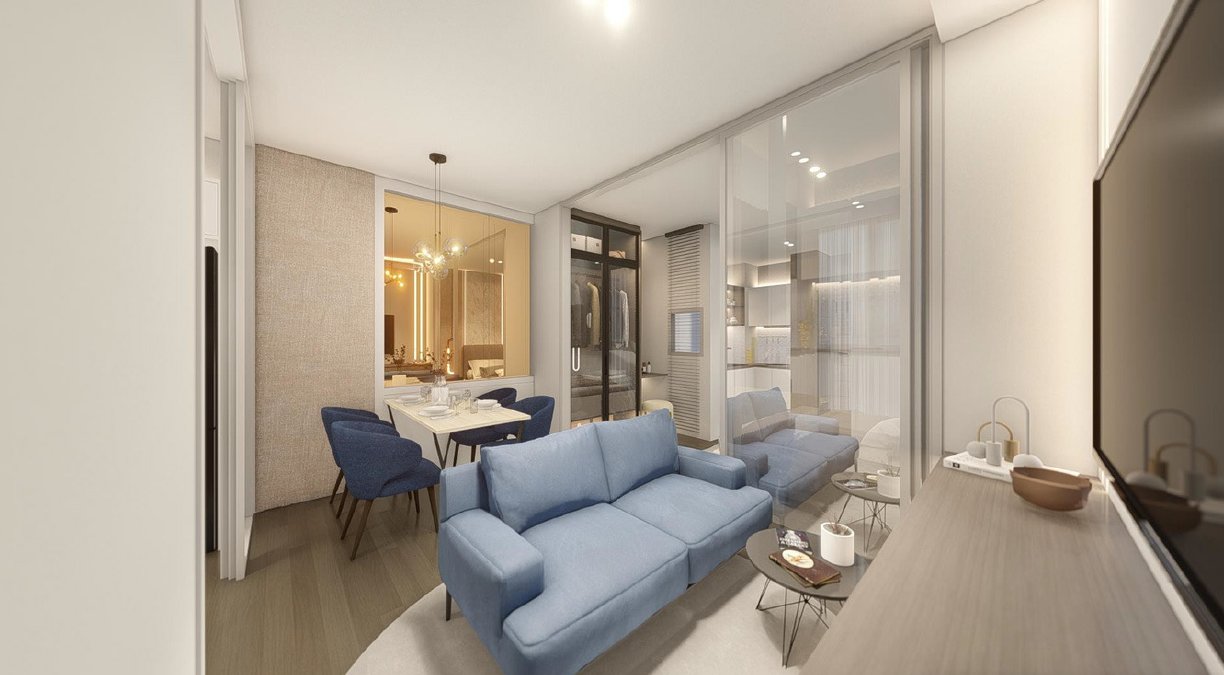 Квартира на Пхукете, Таиланд, 59.43 м²