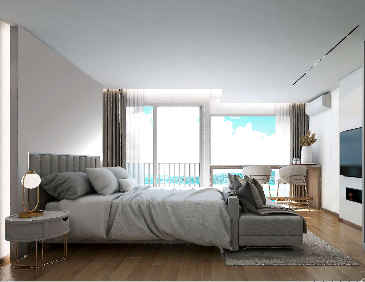 Студия на Пхукете, Таиланд, 29.3 м²