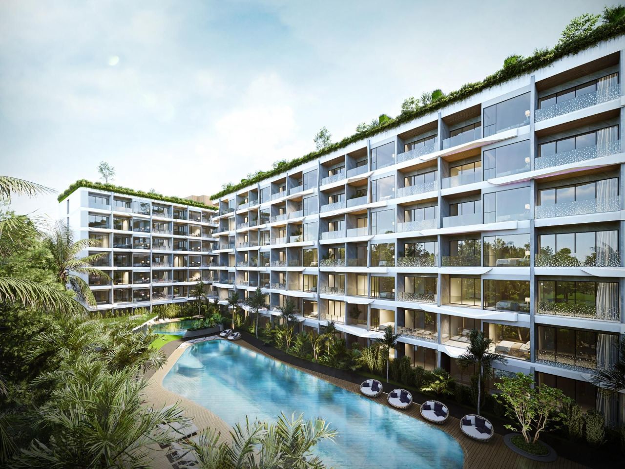 Квартира в Раваи, Таиланд, 54 м²