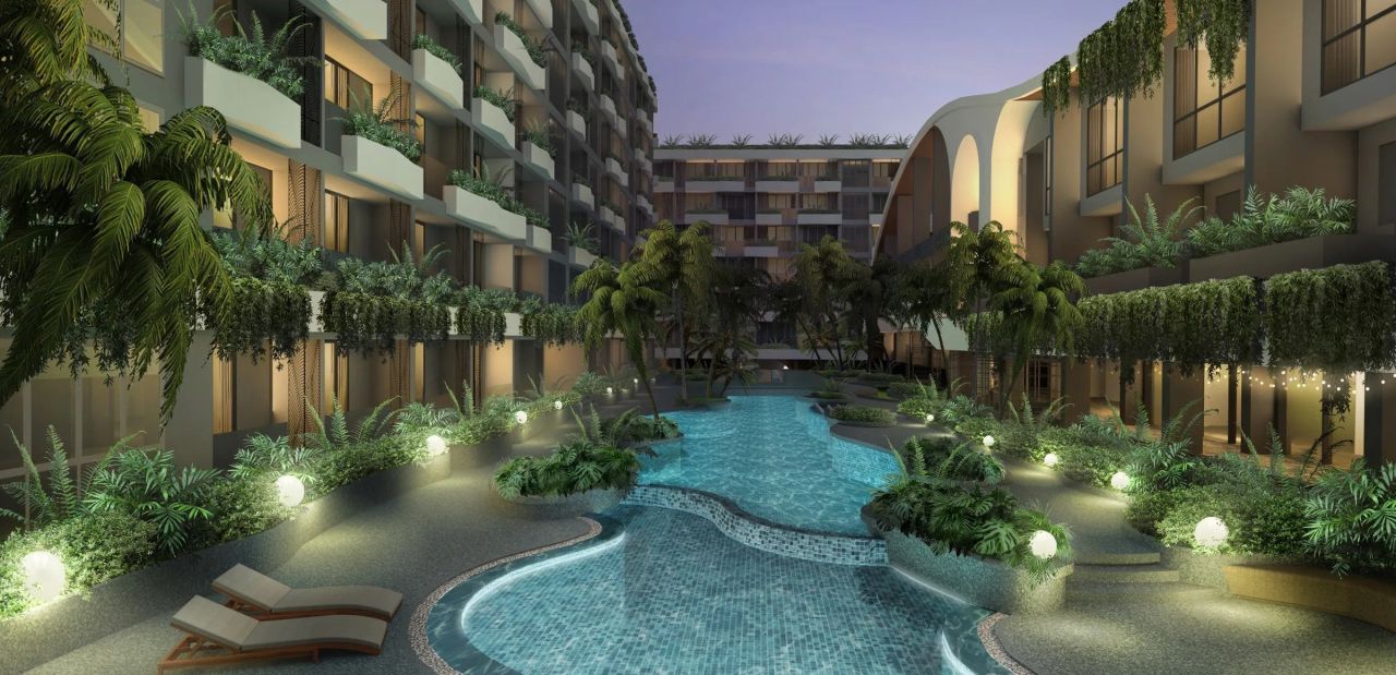 Квартира на Пхукете, Таиланд, 49.5 м²