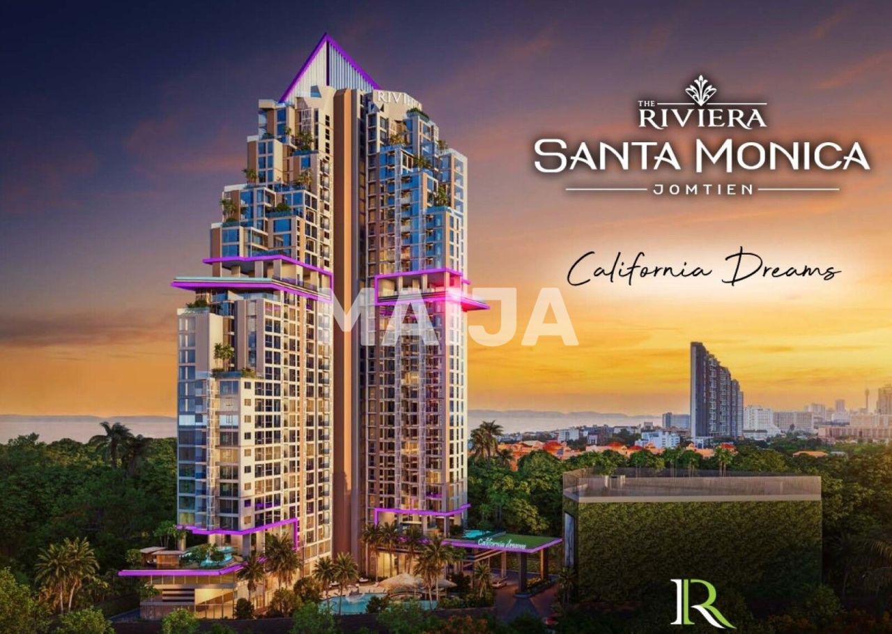 Апартаменты в Паттайе, Таиланд, 57 м²