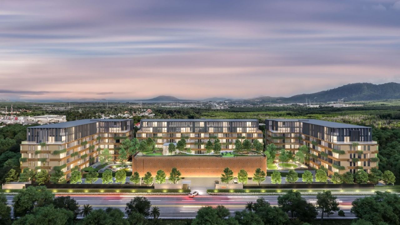 Апартаменты в Тхаланге, Таиланд, 59 м²