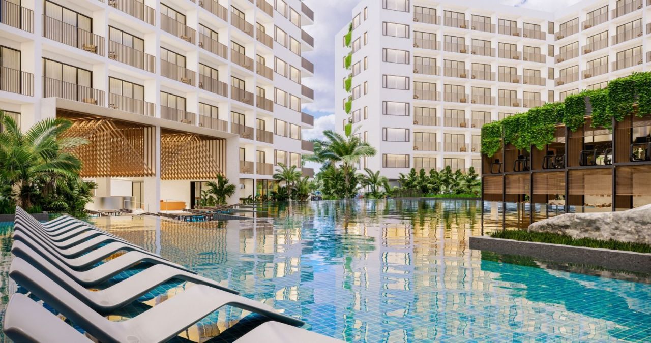 Апартаменты в Чалонге, Таиланд, 28 м²