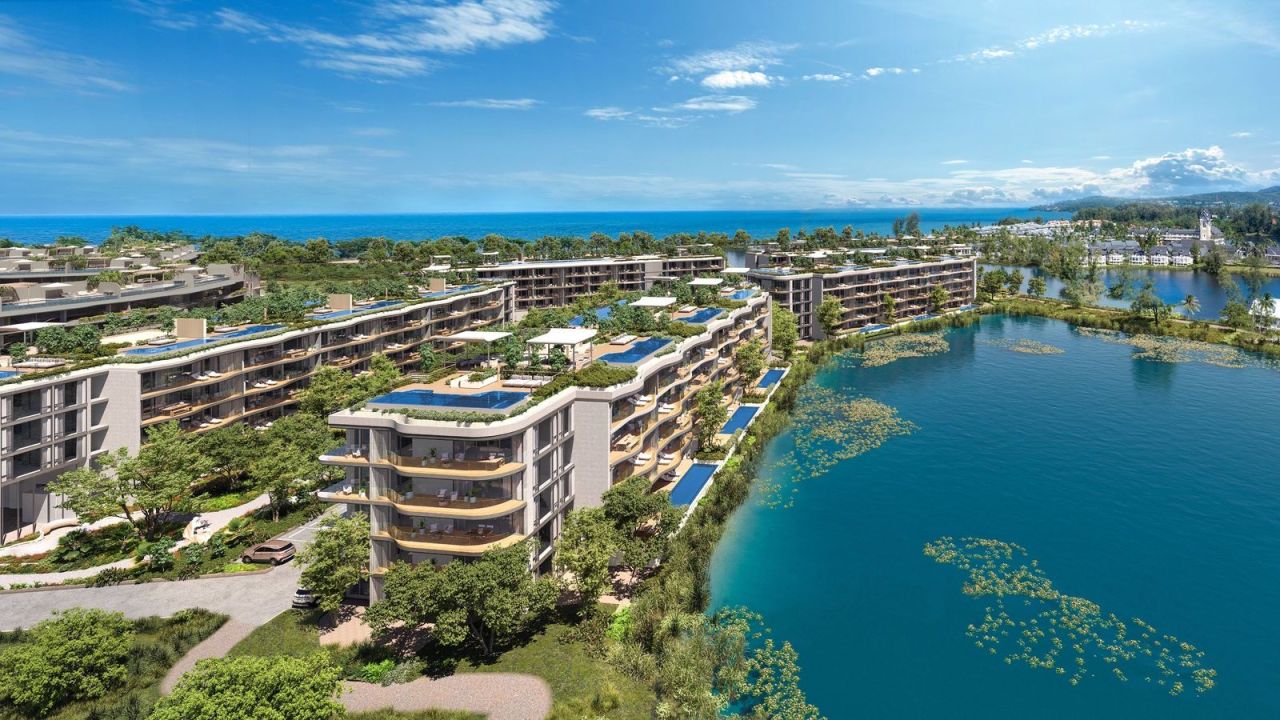 Апартаменты на пляже Банг Тао, Таиланд, 75 м²