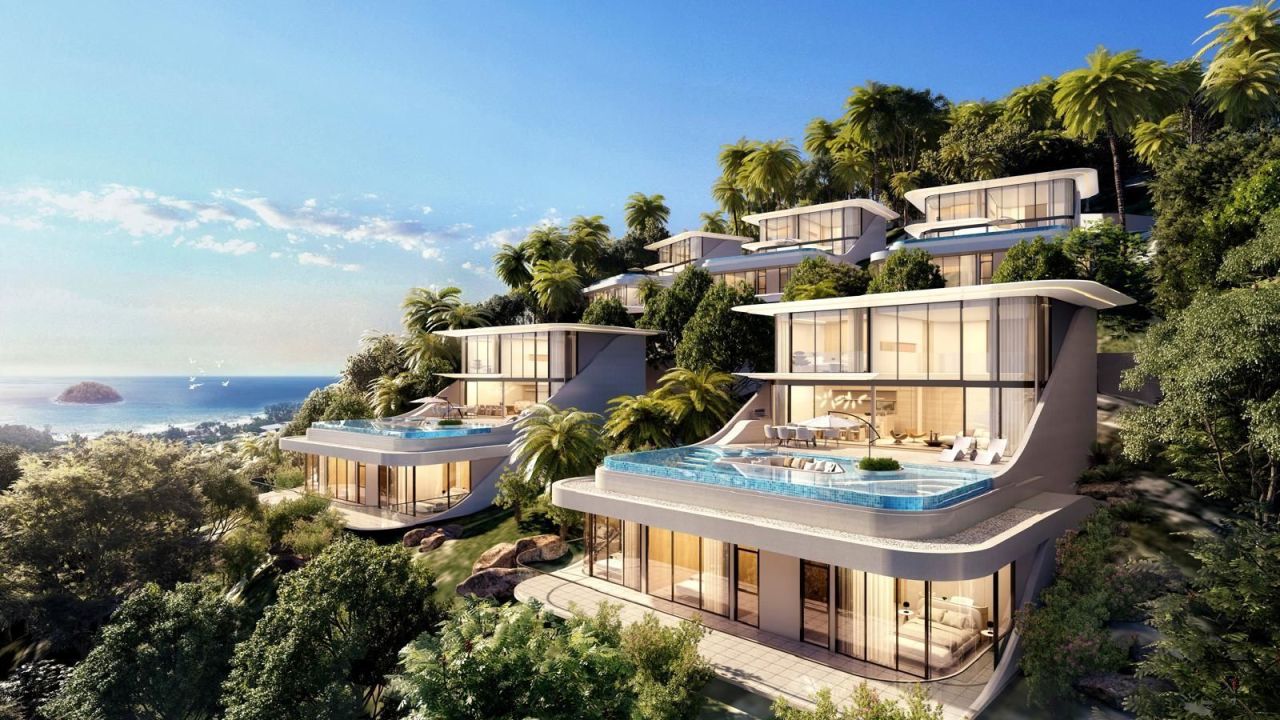 Вилла на пляже Ката, Таиланд, 514 м²