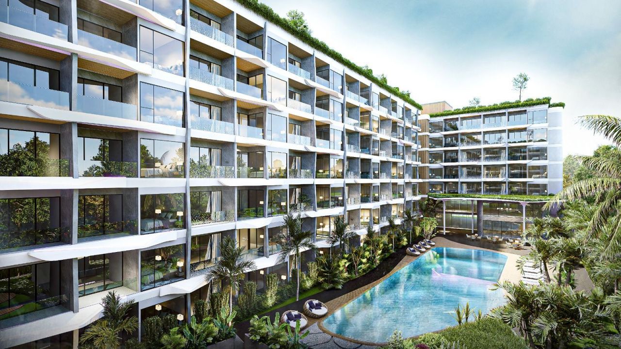 Апартаменты в Раваи, Таиланд, 54 м²