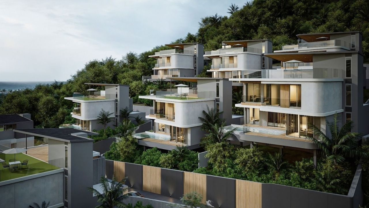 Вилла на пляже Карон, Таиланд, 660 м²