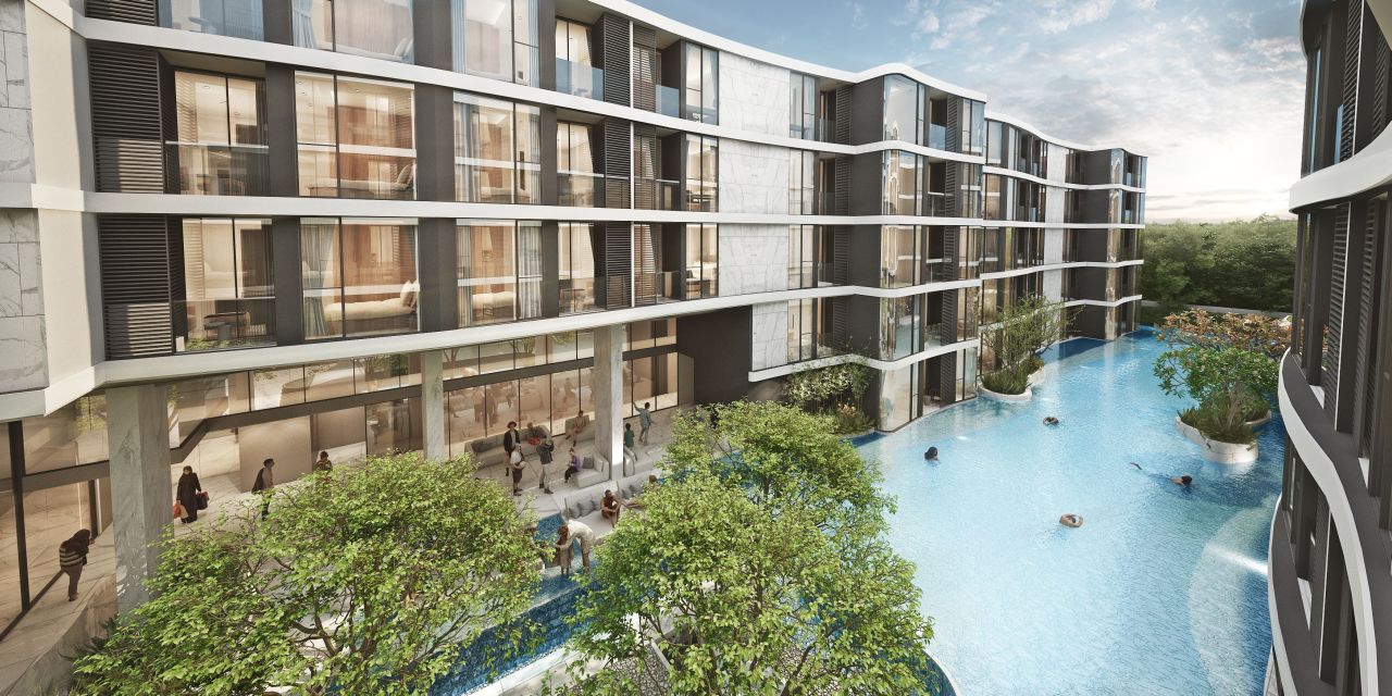 Студия на Пхукете, Таиланд, 26 м²